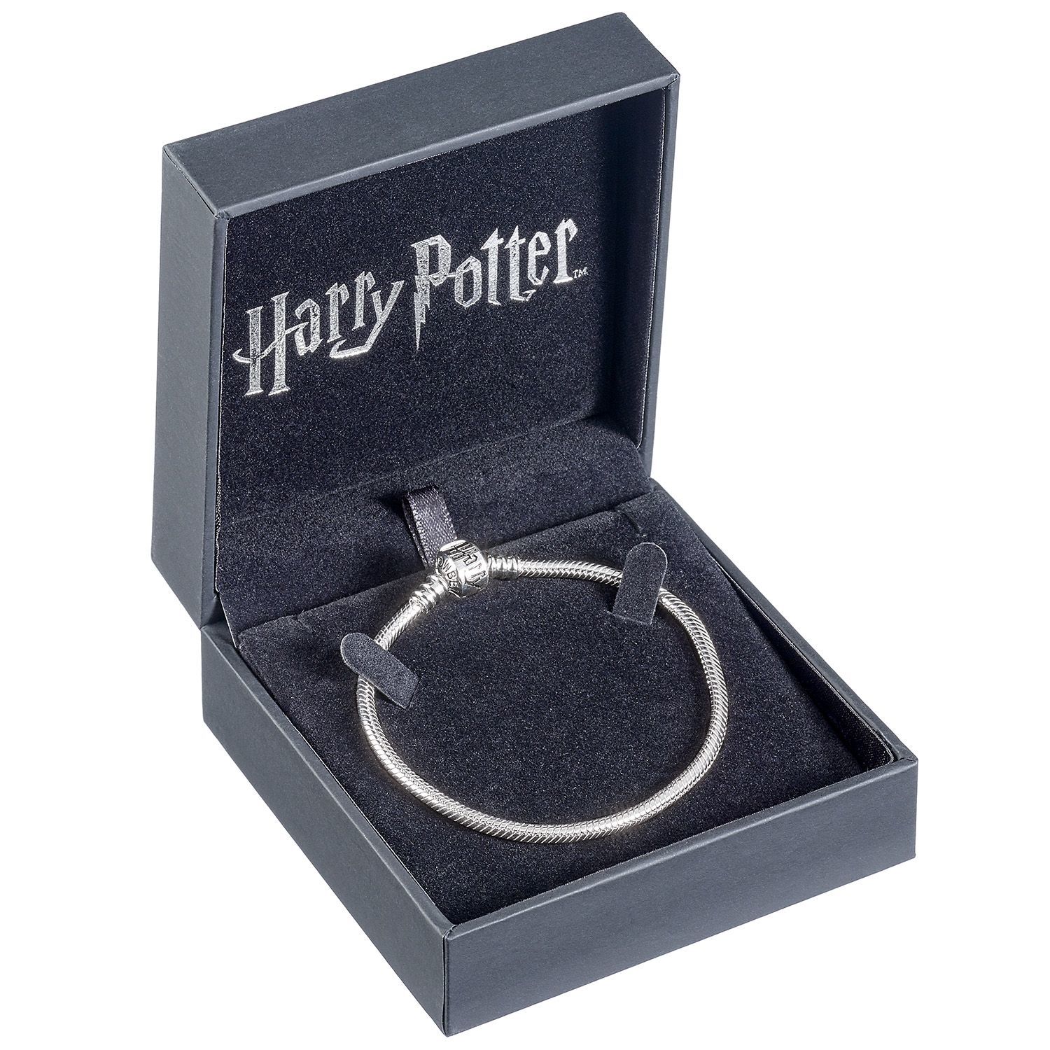 Harry Potter Sterling Silver Slider Charm Bracelet Medium Women's