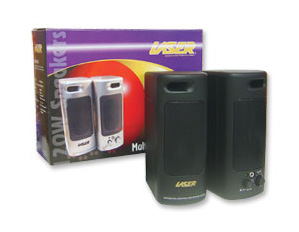 Laser 120w Speakers- Black image