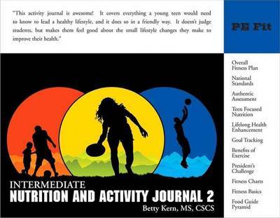 Intermediate Nutrition and Activity Journal: No. 2 by Betty Kern image