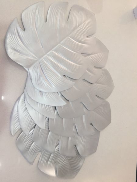 Annabel Trends Placemat - Palm Leaf (Silver) image