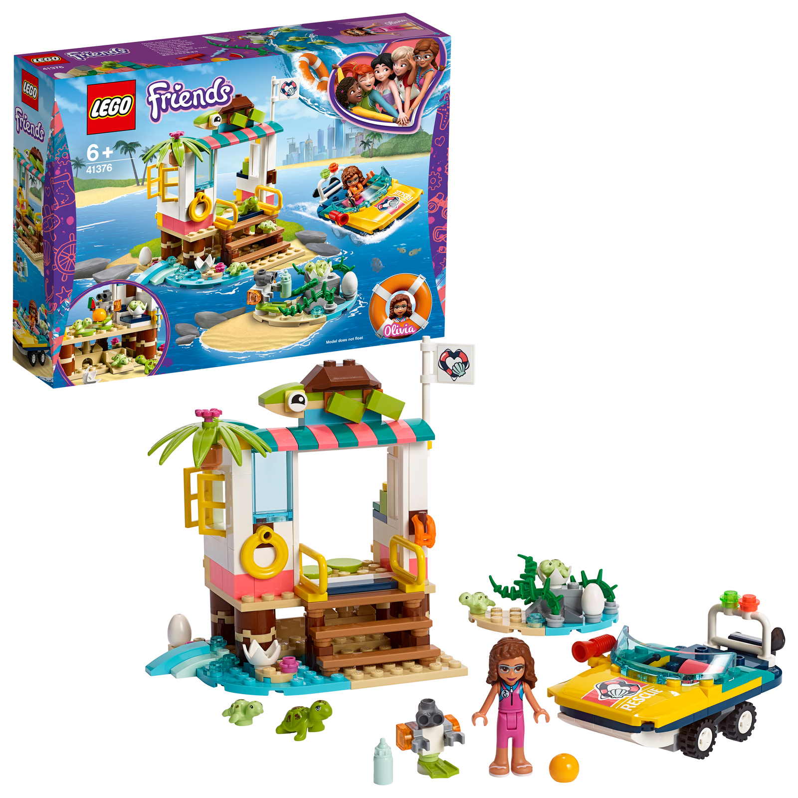 LEGO Friends: Turtles Rescue Mission - (41376) image