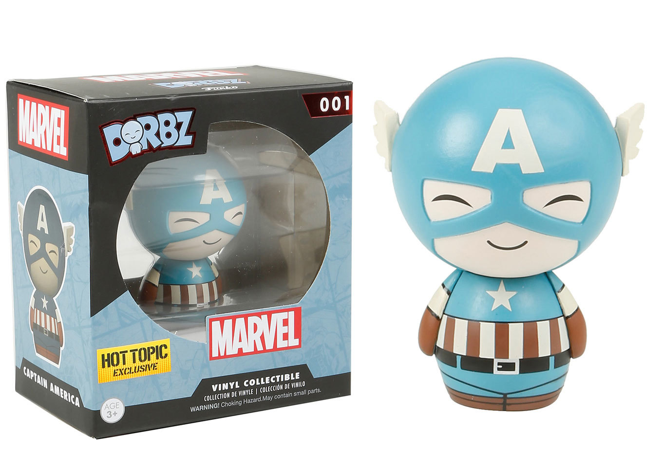 Marvel: Captain America (Sepia) Dorbz Vinyl Figure image