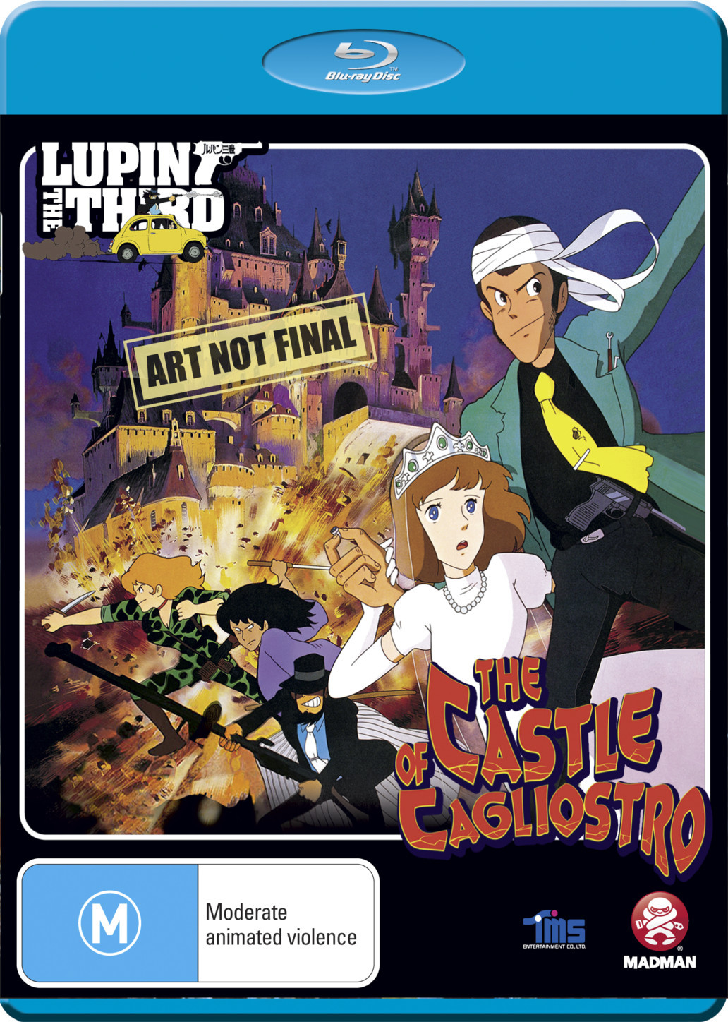 Lupin The Third: The Castle of Cagliostro on Blu-ray