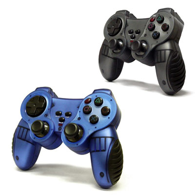 Futuretronics Wireless Controller - Blue for PlayStation 2 image