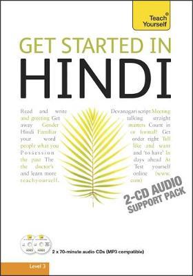 Get Started in Hindi: Teach Yourself: Audio Support by Rupert Snell image