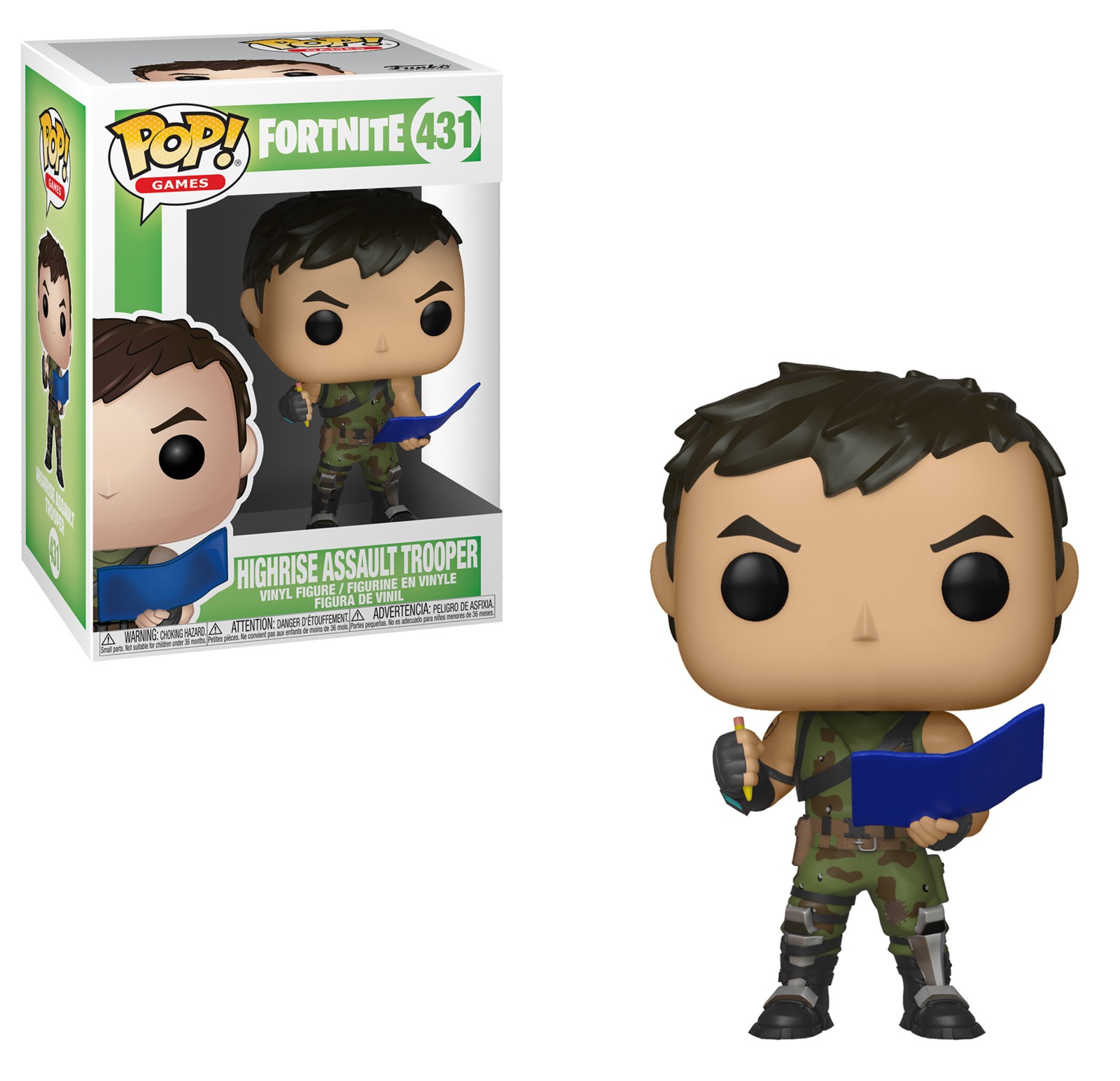 Fortnite - Highrise Assault Trooper Pop! Vinyl Figure image
