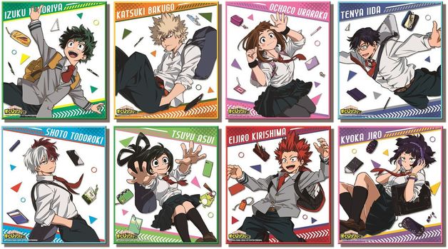 My Hero Academia: Colorful Foil Mini Shikishi Collection