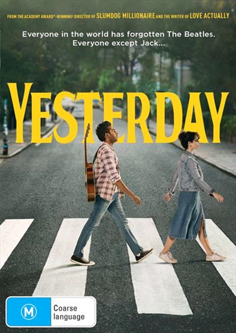 Yesterday on DVD image