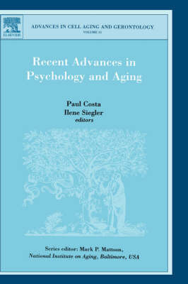 Recent Advances in Psychology and Aging: Volume 15 image