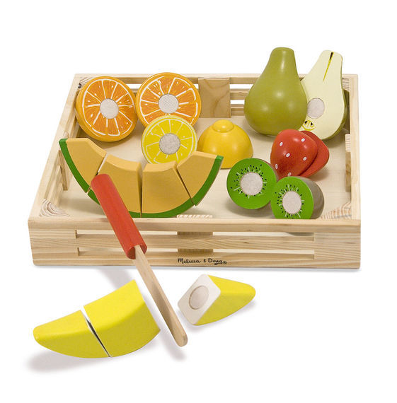 Melissa & Doug: Cutting Fruit - Wooden Set