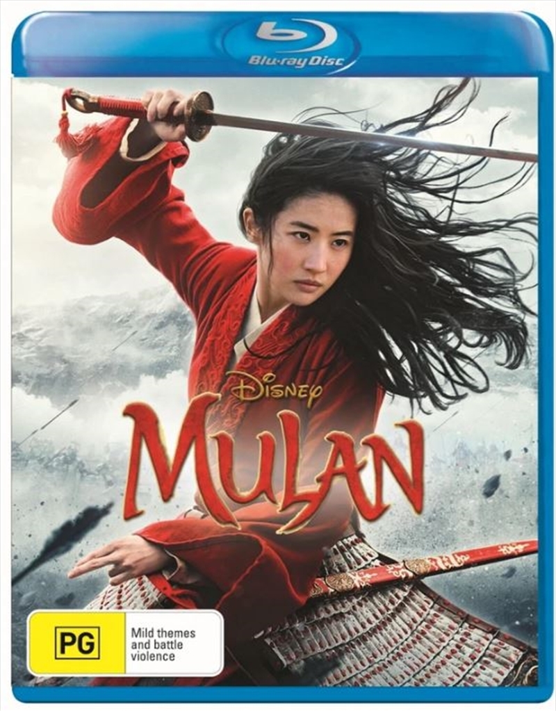 Mulan (2020) on Blu-ray image