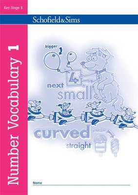 Number Vocabulary Book 1 by Sally Johnson image