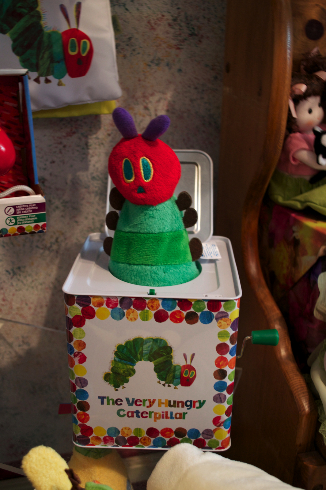 Buy Very Hungry Caterpillar Jack in the Box at Mighty Ape Australia