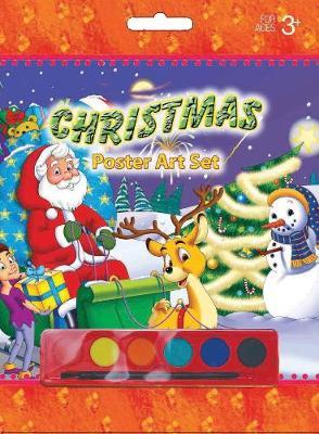 Poster Art Set Santa in Sleigh image