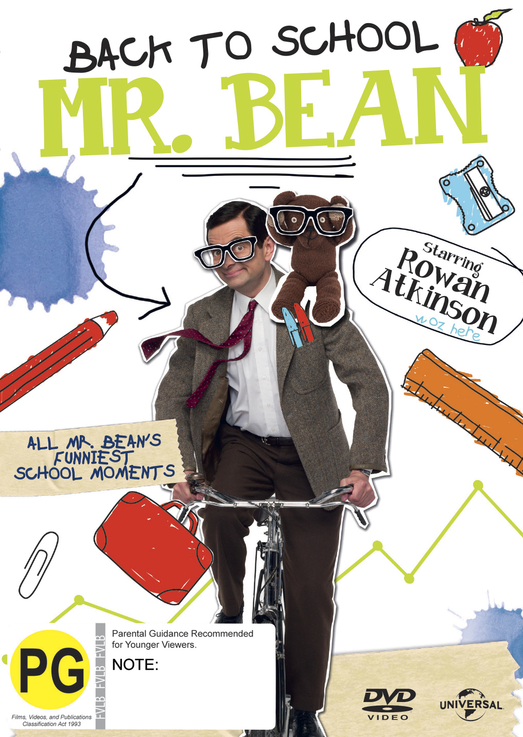 Back to School Mr Bean / Mr Bean the Library / Mr Bean the Exam Image