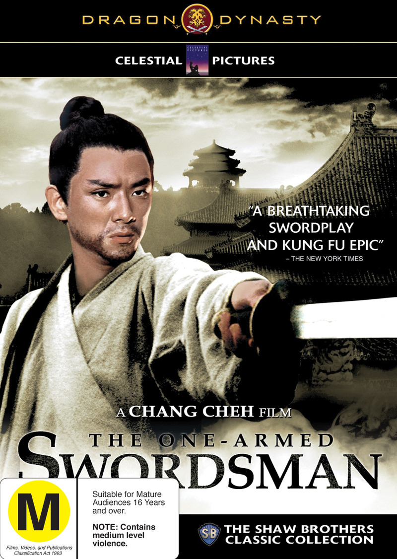 Dragon Dynasty: The One-Armed Swordsman on DVD image
