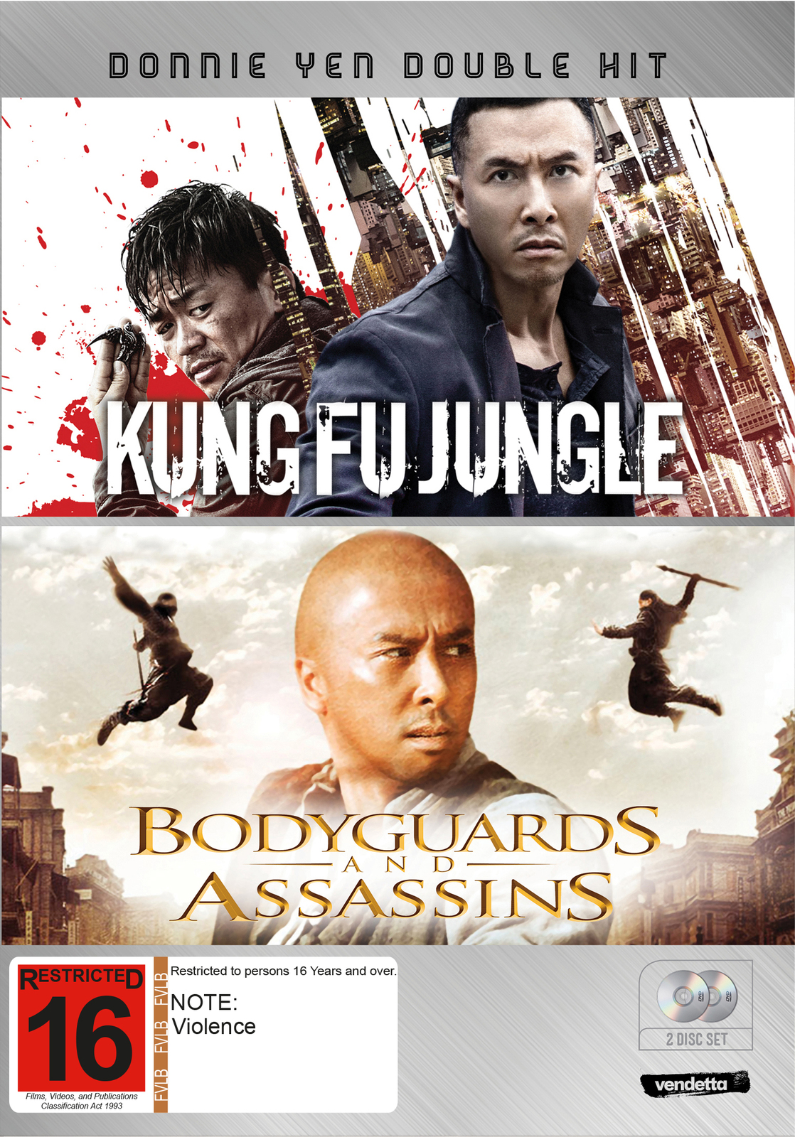 Kung Fu Jungle & Bodyguards and Assassins Double Pack on DVD image