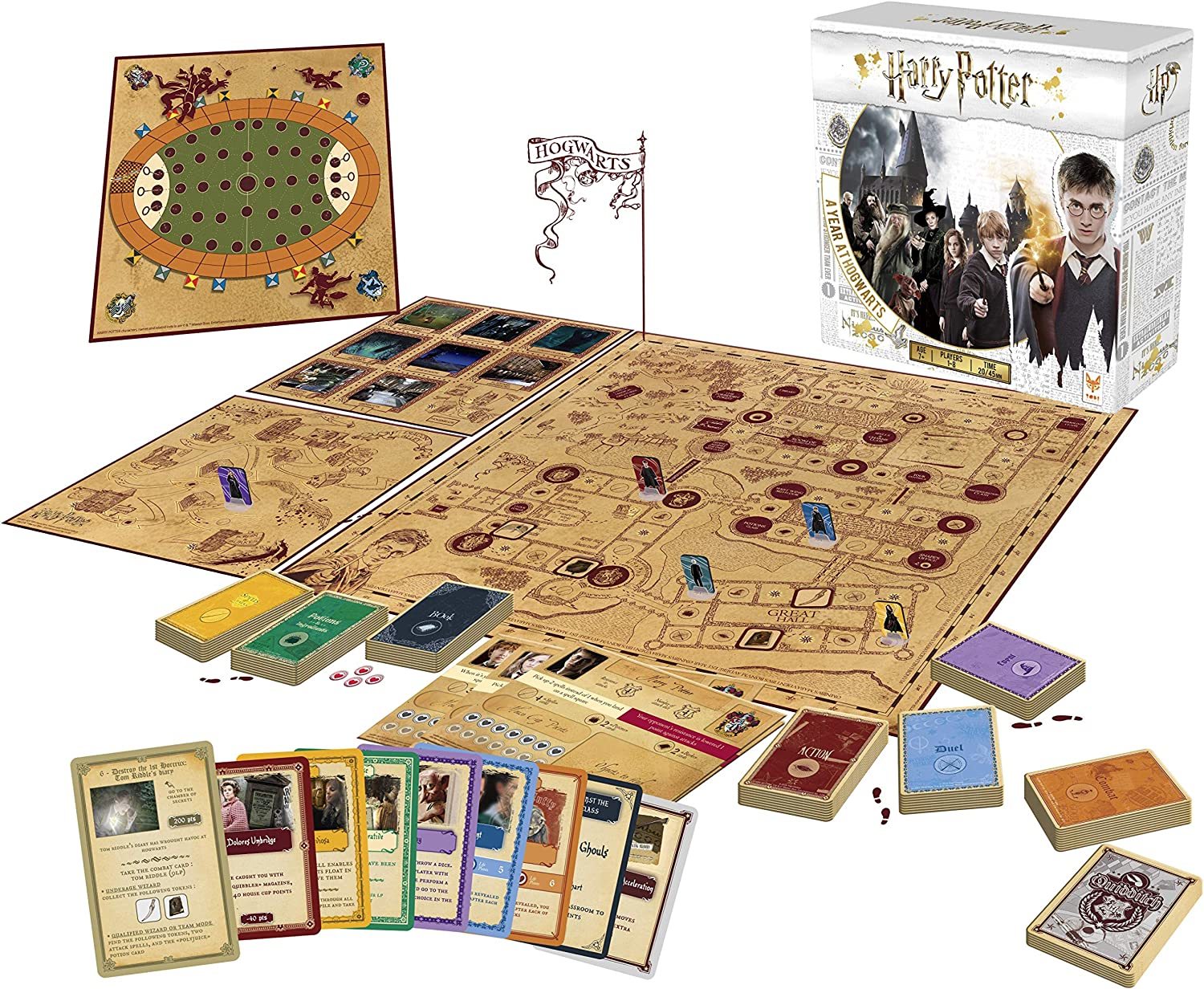 Harry Potter A Year at Hogwarts Board Game at Mighty Ape NZ