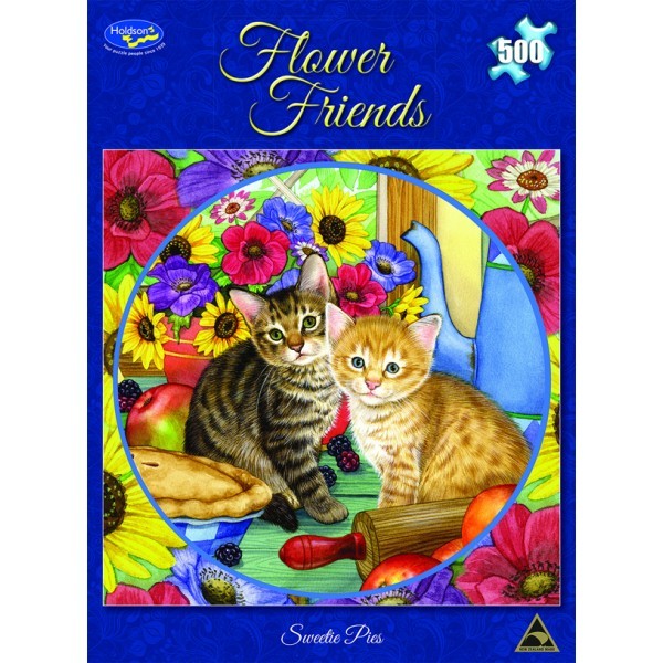 Holdson Flower Friends 500pc Jigsaw Puzzle Sweetie Pies Board Game