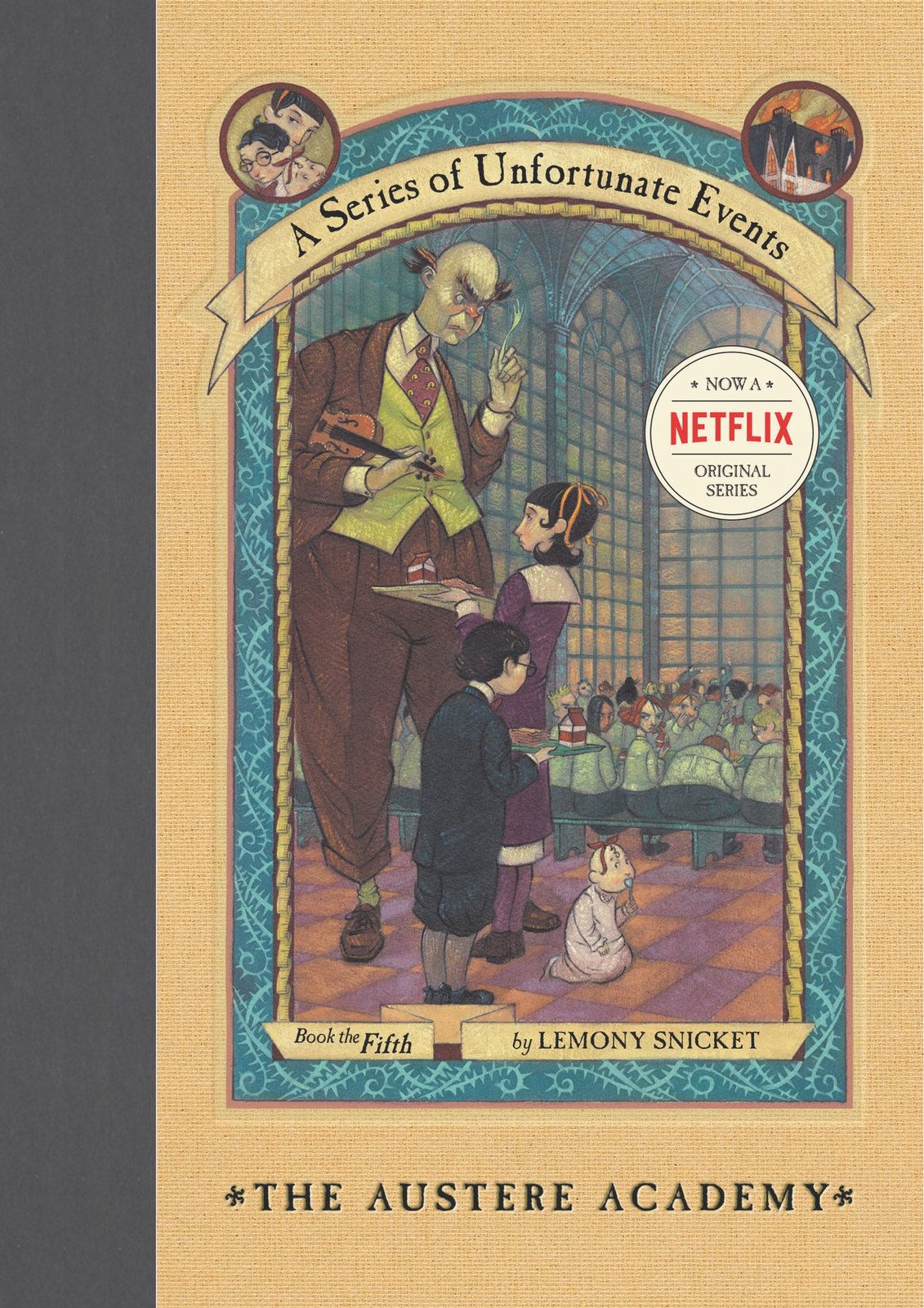 The Austere Academy (A Series of Unfortunate Events #5) image