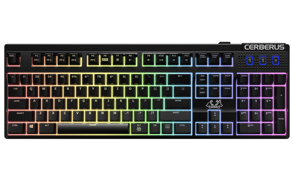 ASUS Cerberus Mechanical Gaming keyboard - Red for image