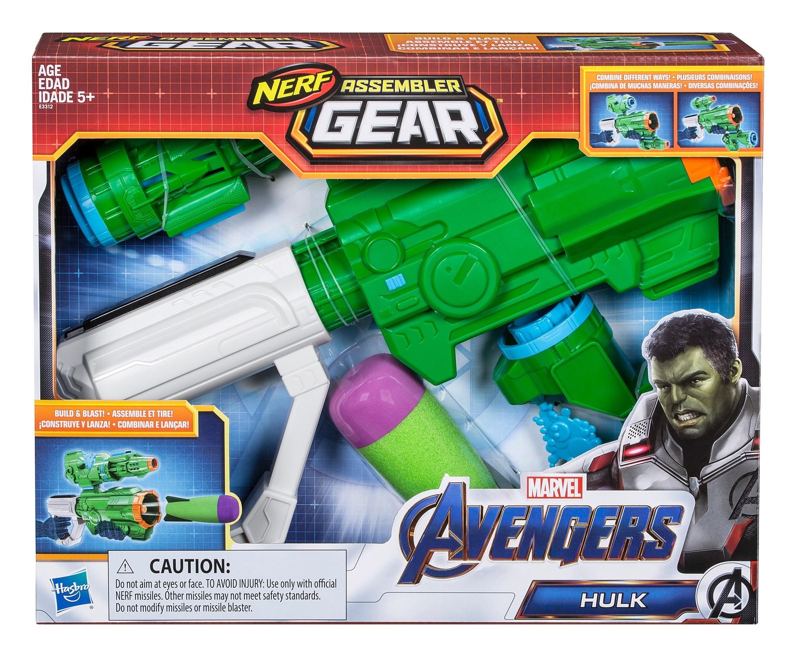 Nerf Avengers: Assembler Gear - Hulk image