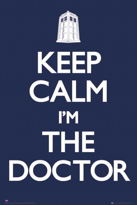 Doctor Who Keep Calm Wall Poster (174)