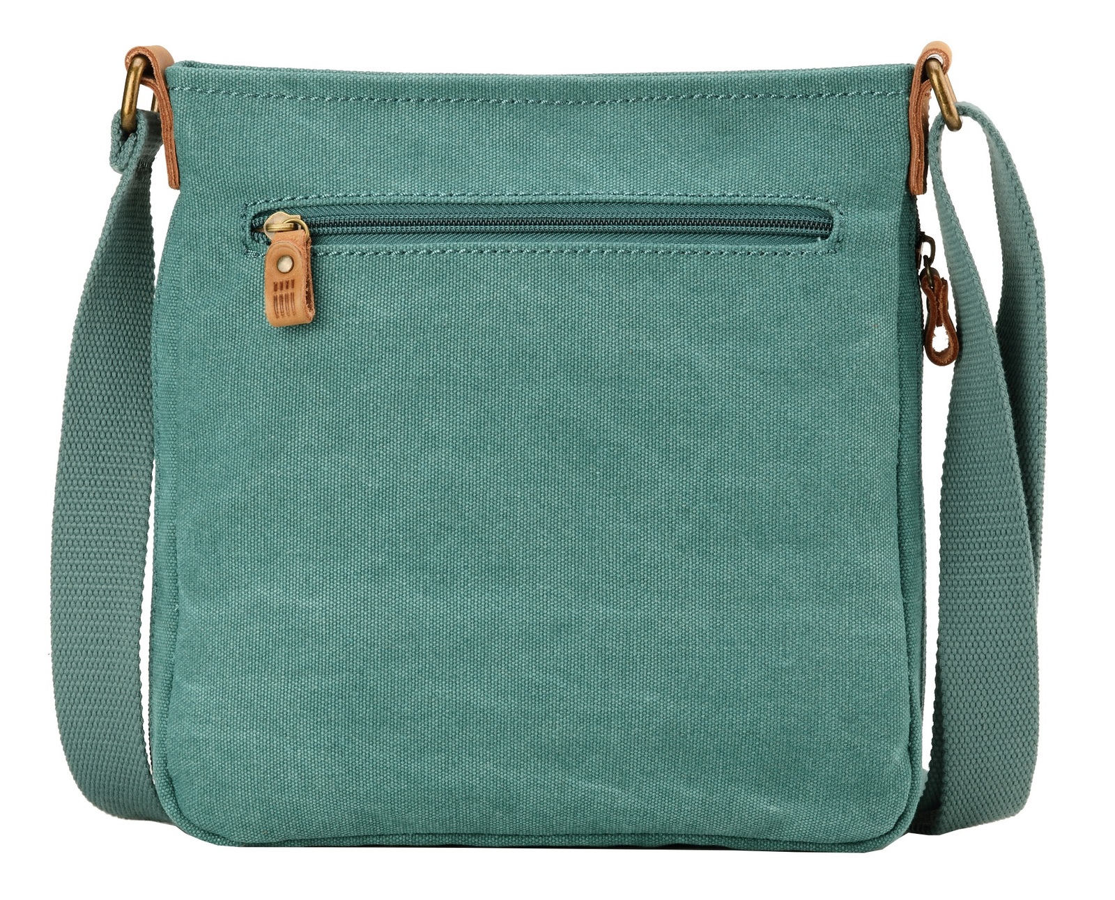 Classic Zip Top Shoulder Bag Turquoise Men's at Mighty Ape NZ