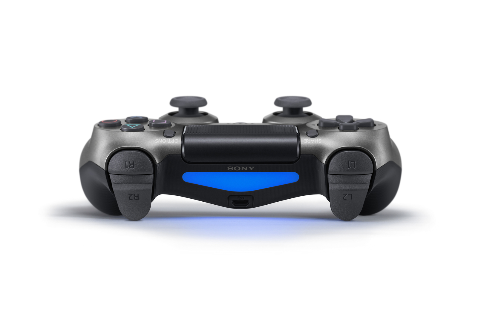 PlayStation 4 Dual Shock 4 v2 Wireless Controller - Steel Black for PS4 image