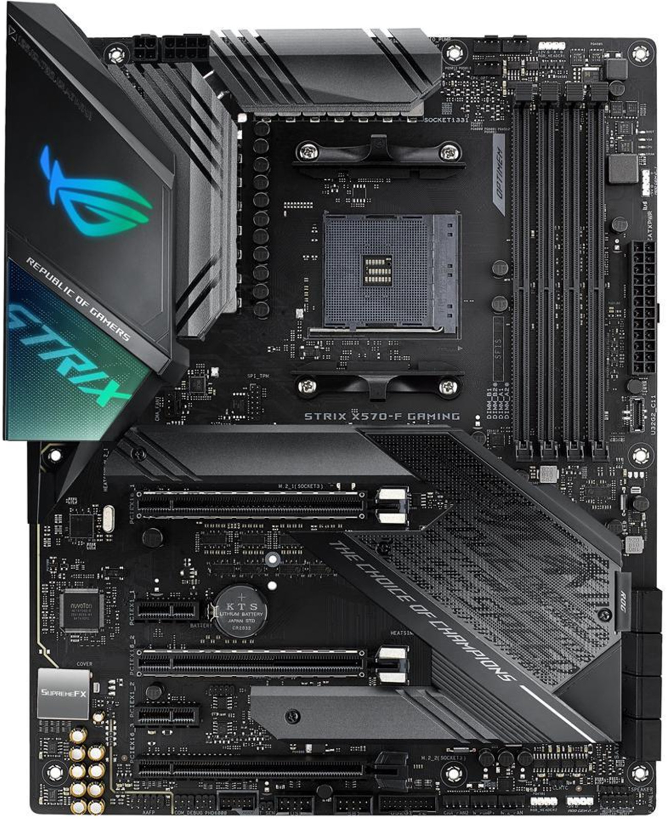 ASUS ROG Strix X570F ATX Gaming Motherboard at Mighty Ape Australia
