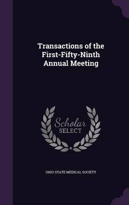 Transactions of the First-Fifty-Ninth Annual Meeting image