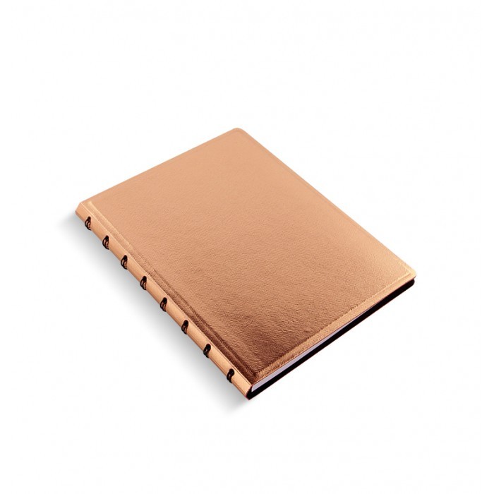 Filofax - A5 Saffiano Notebook - Rose Gold image