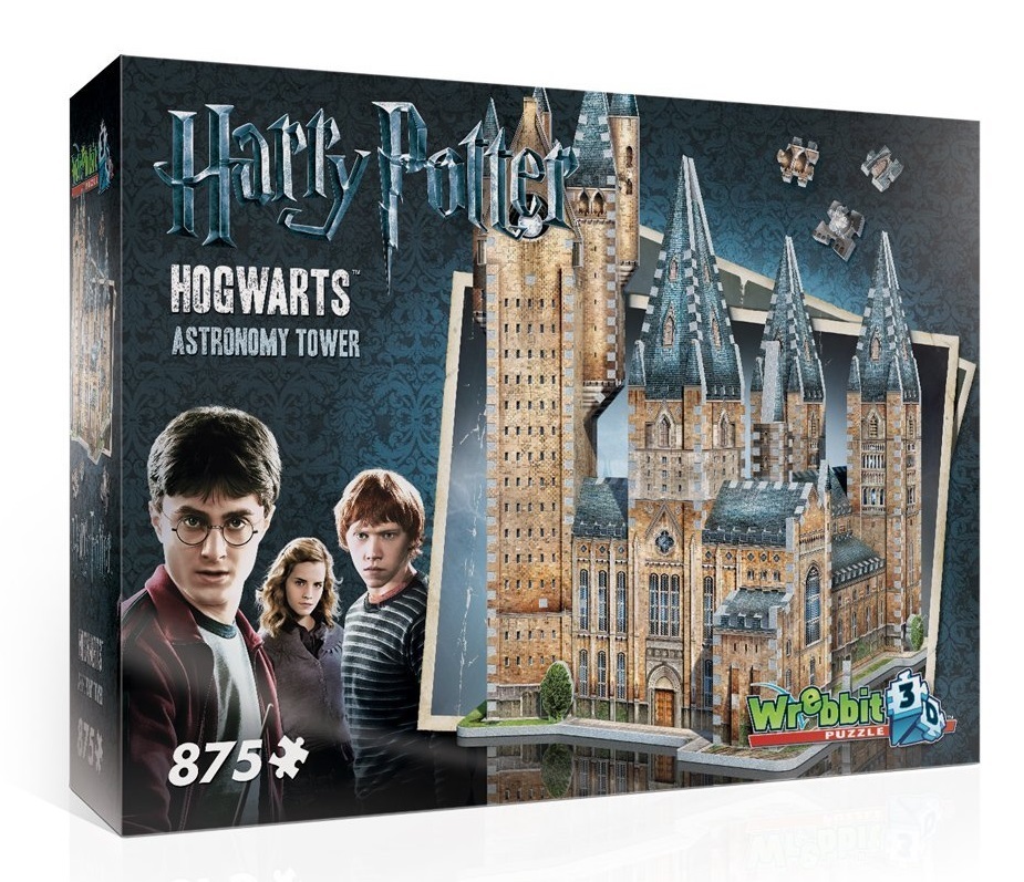 Harry Potter: 875pc 3D Puzzle (Astronomy Tower) image