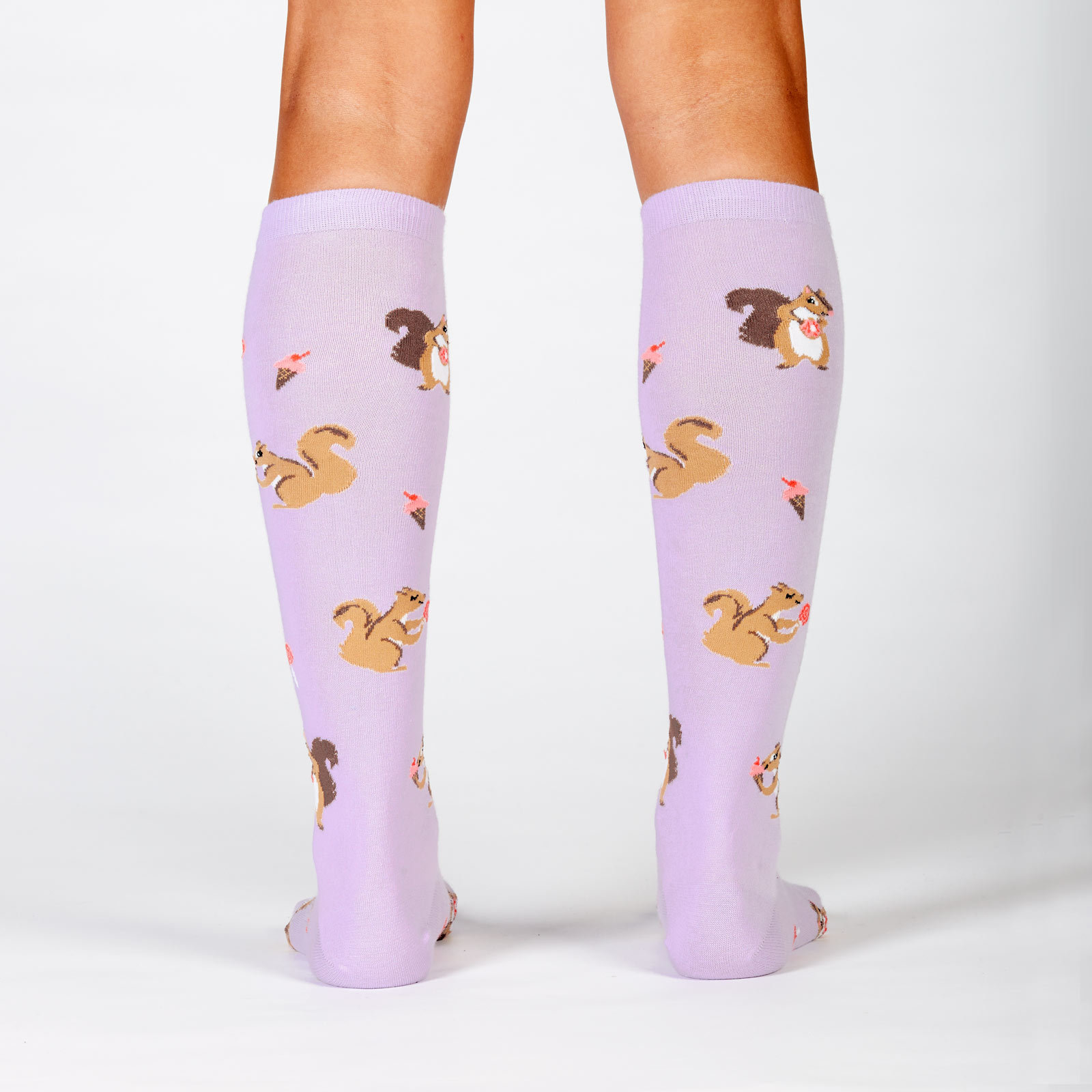 Women's - Squirreling Around Knee High Socks