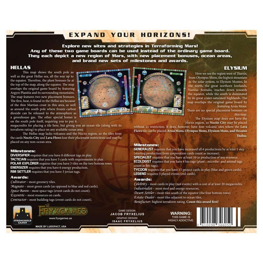 Terraforming Mars: Hellas & Elysium - Expansion Set image