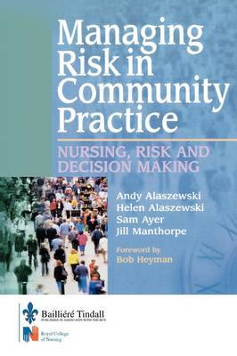 Managing Risk in Community Practice by Andy Alaszewski image