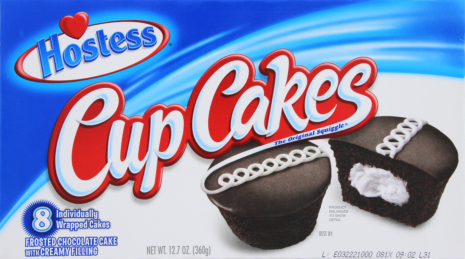 Hostess Chocolate Cupcakes (8 Pack)