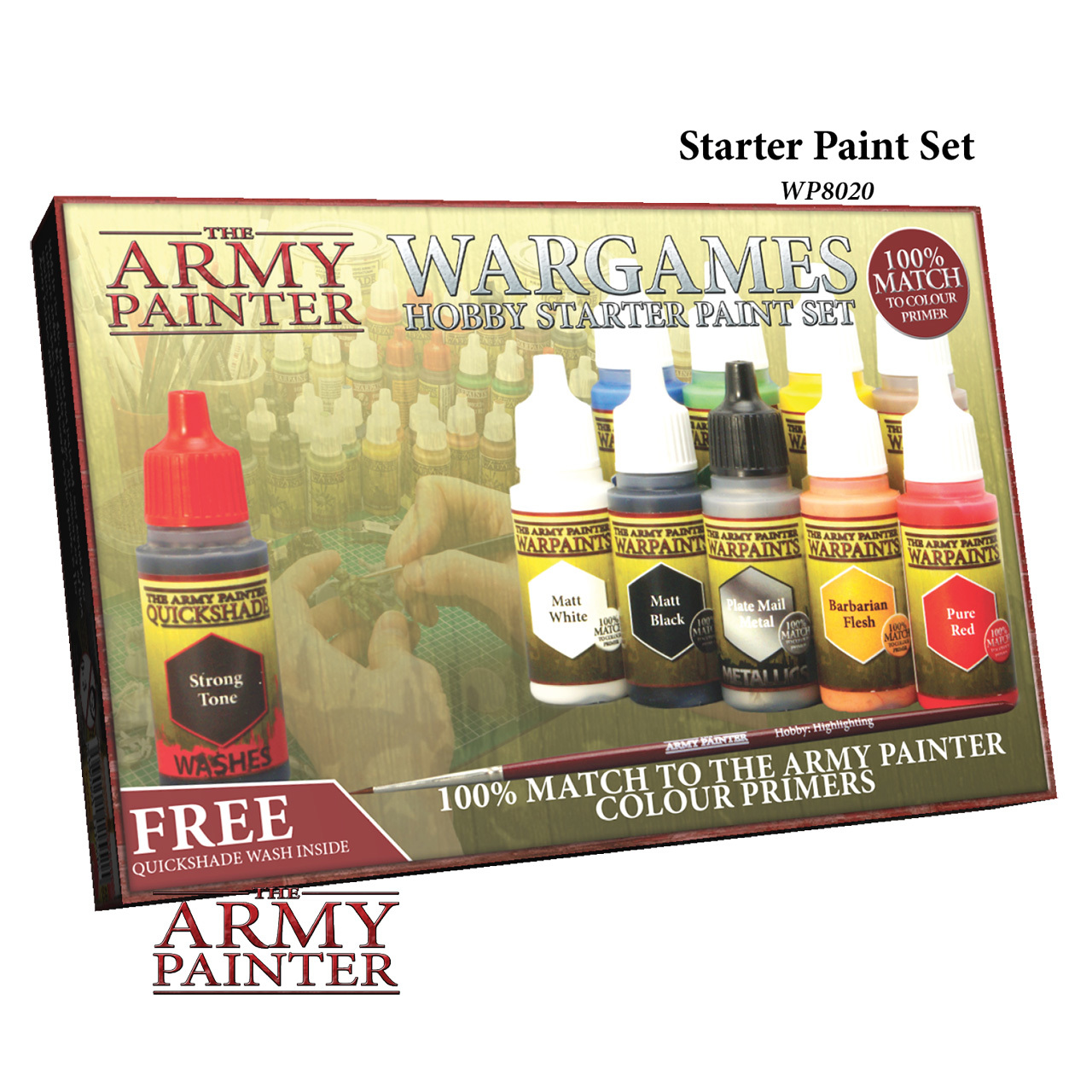 Army Painter Warpaints Starter Paint Set at Mighty Ape Australia