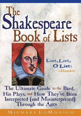 The Shakespeare Book of Lists, Second Edition by Michael Lomonico image