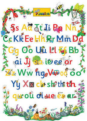 Jolly Phonics Letter Sound Poster by Sue Lloyd image