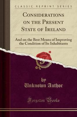 Considerations on the Present State of Ireland by Unknown Author image