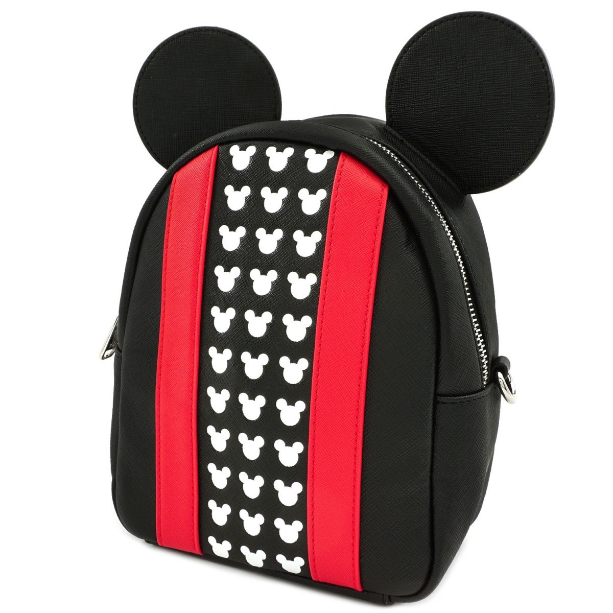 Loungefly: Mickey Mouse - Red Stripe & Ears Backpack image