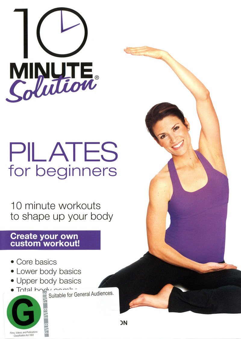10 Minute Solution: Pilates for Beginners on DVD image