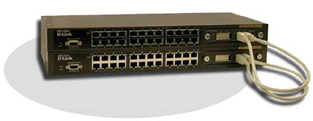 D-Link 24-Port Layer 2 Fast Ethernet Stackable Switch image