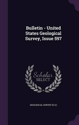 Bulletin - United States Geological Survey, Issue 597 on Hardback