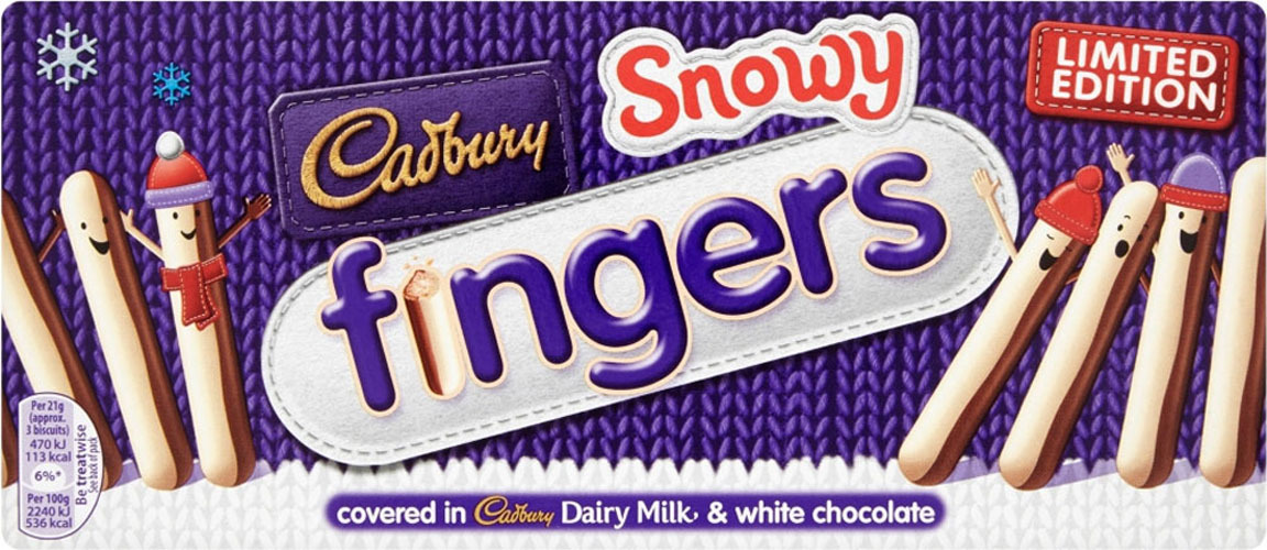 Cadbury Snowy Fingers (115g)