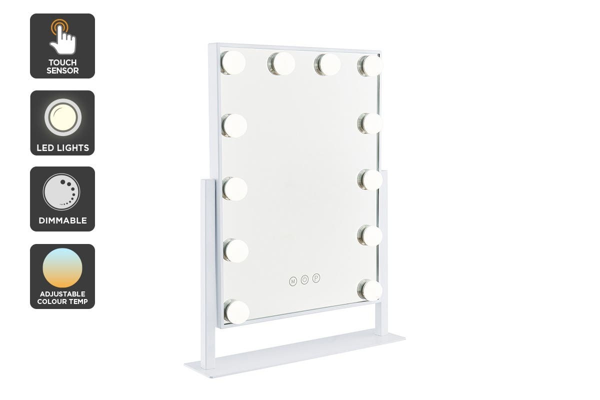 Buy Ovela Hollywood Makeup Mirror Illuminated Light (White) at Mighty