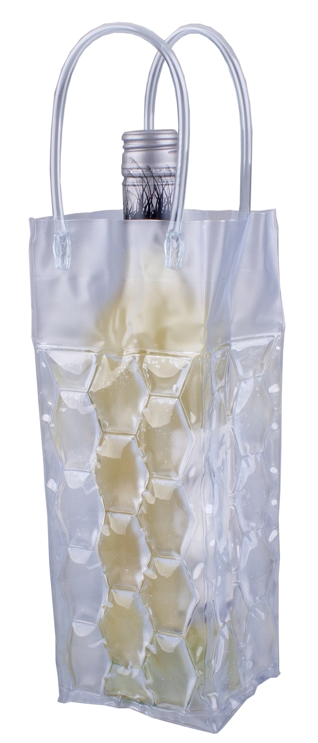 Wine Cooler Bag With Gel Clear at Mighty Ape NZ