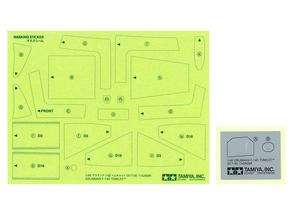 Tamiya1/48 Grumman F-14D Tomcat - Model Kit