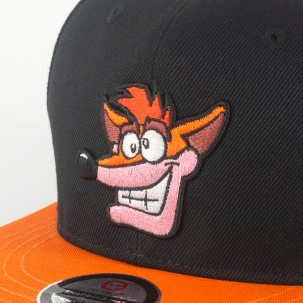 Crash Bandicoot Classic Crash Snapback Hat Men's at Mighty Ape NZ